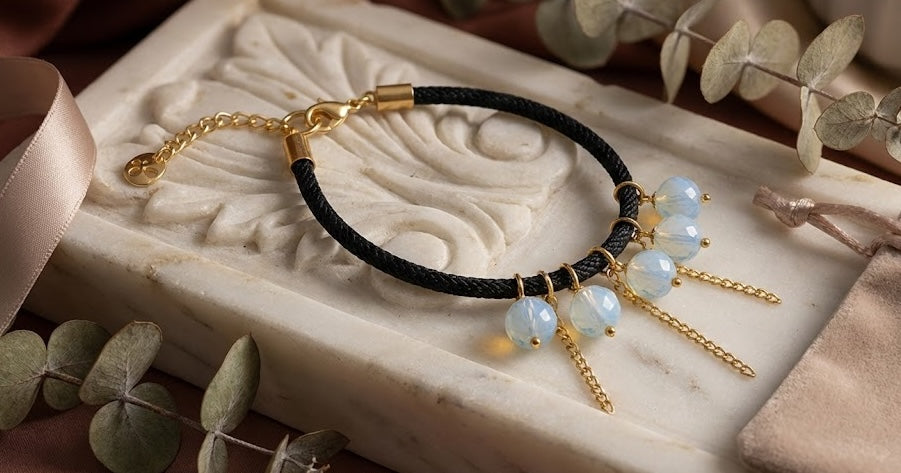 Rakhi Golden Glow Necklace in Citrine 38 mm