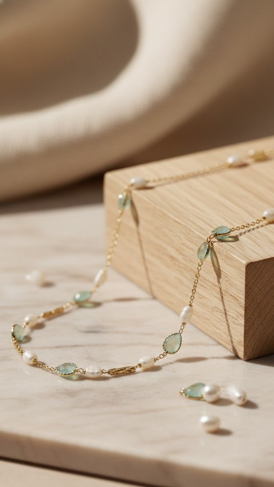 Eternal Tourmaline Grace Long Necklace