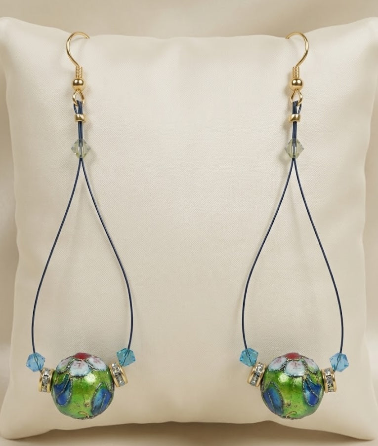 Metal Blast 80mm x 23mm Lightweight Everyday Earrings – 18K Gold-Plated