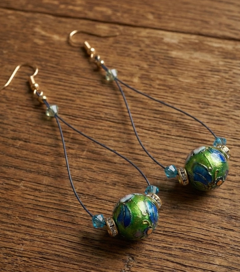 Metal Blast 80mm x 23mm Lightweight Everyday Earrings – 18K Gold-Plated