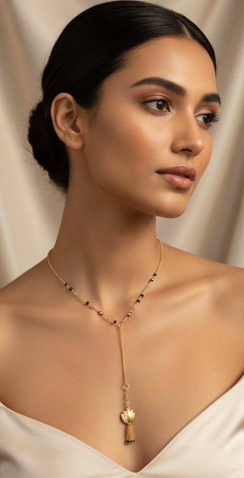 Fine One Necklace: Lucite Stone Accent