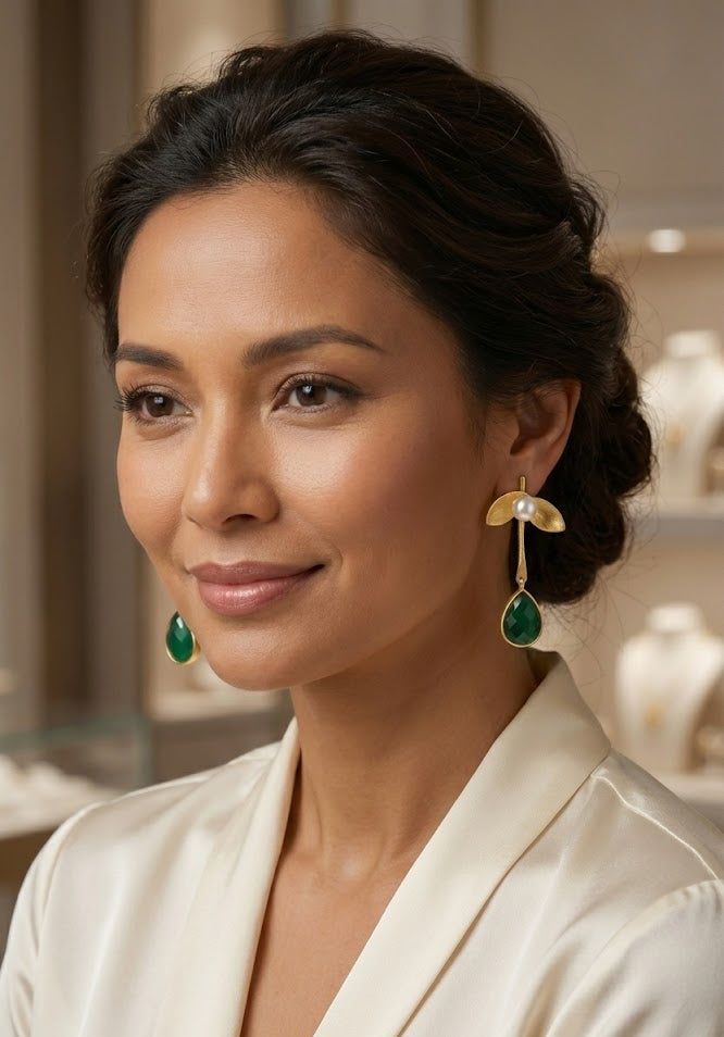 Nature Stem Earrings