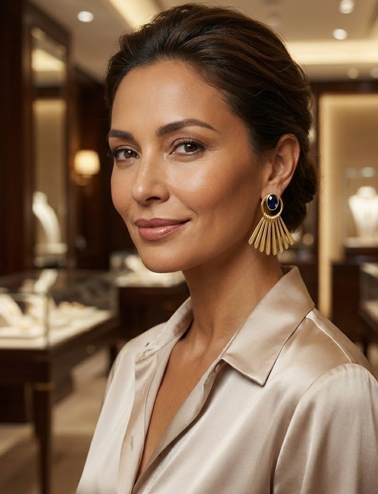 Dynasty Fringe Studs