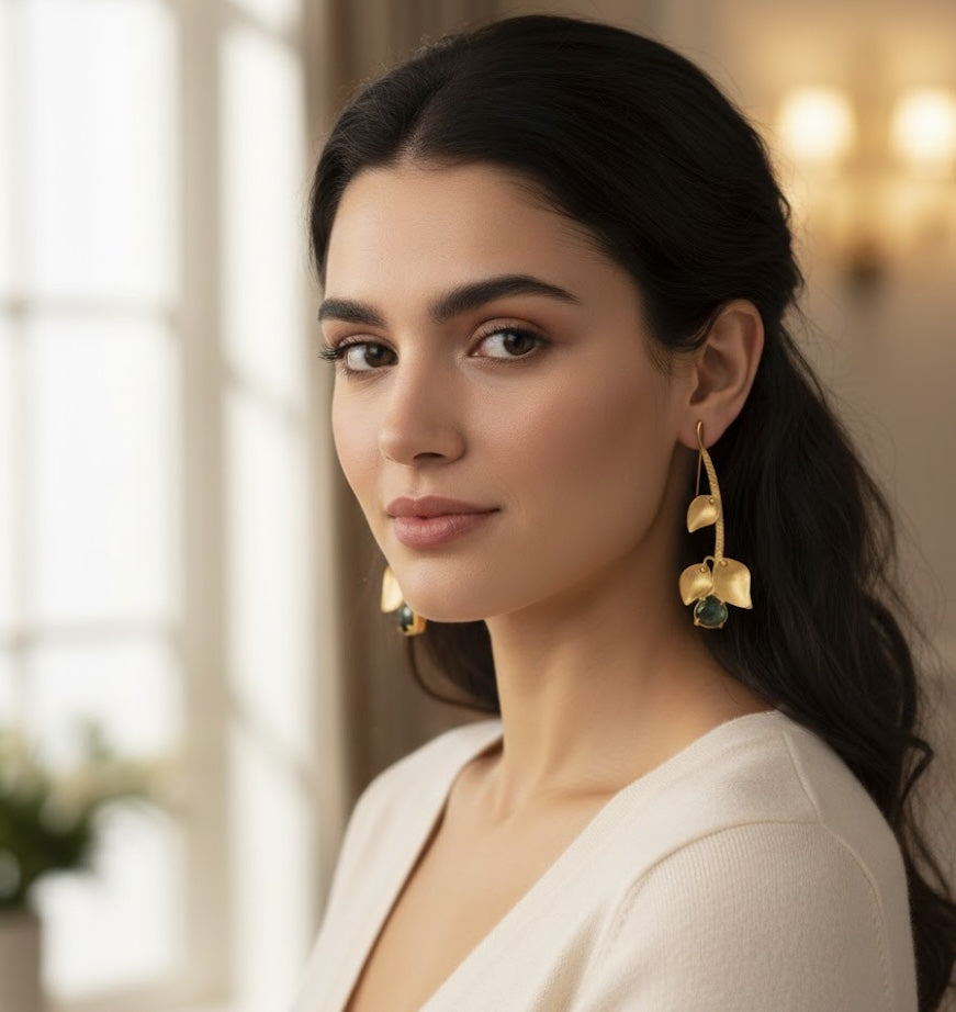 Leafy Earrings