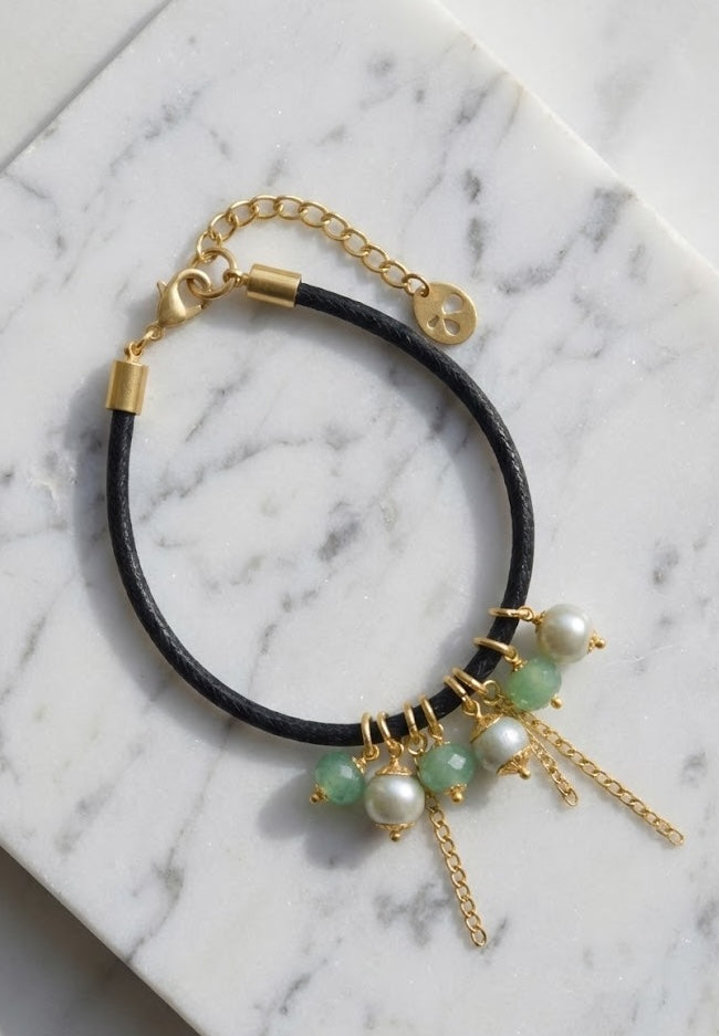 Love Bracelet Harmony Fluorite and Pearl 41mm