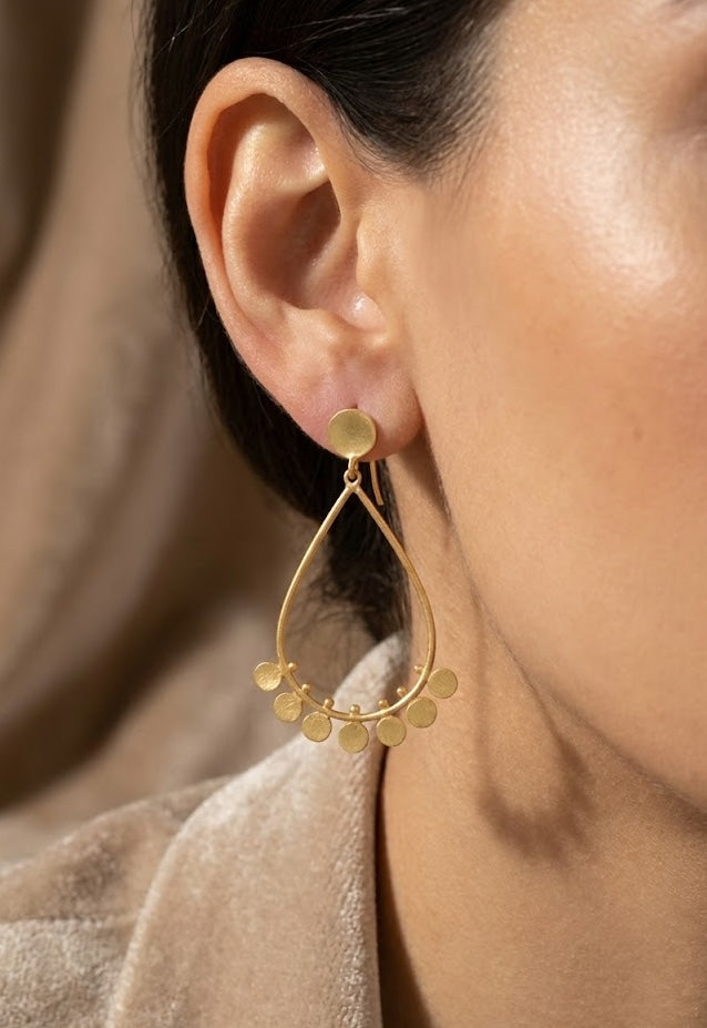 Maiden Pear Earrings