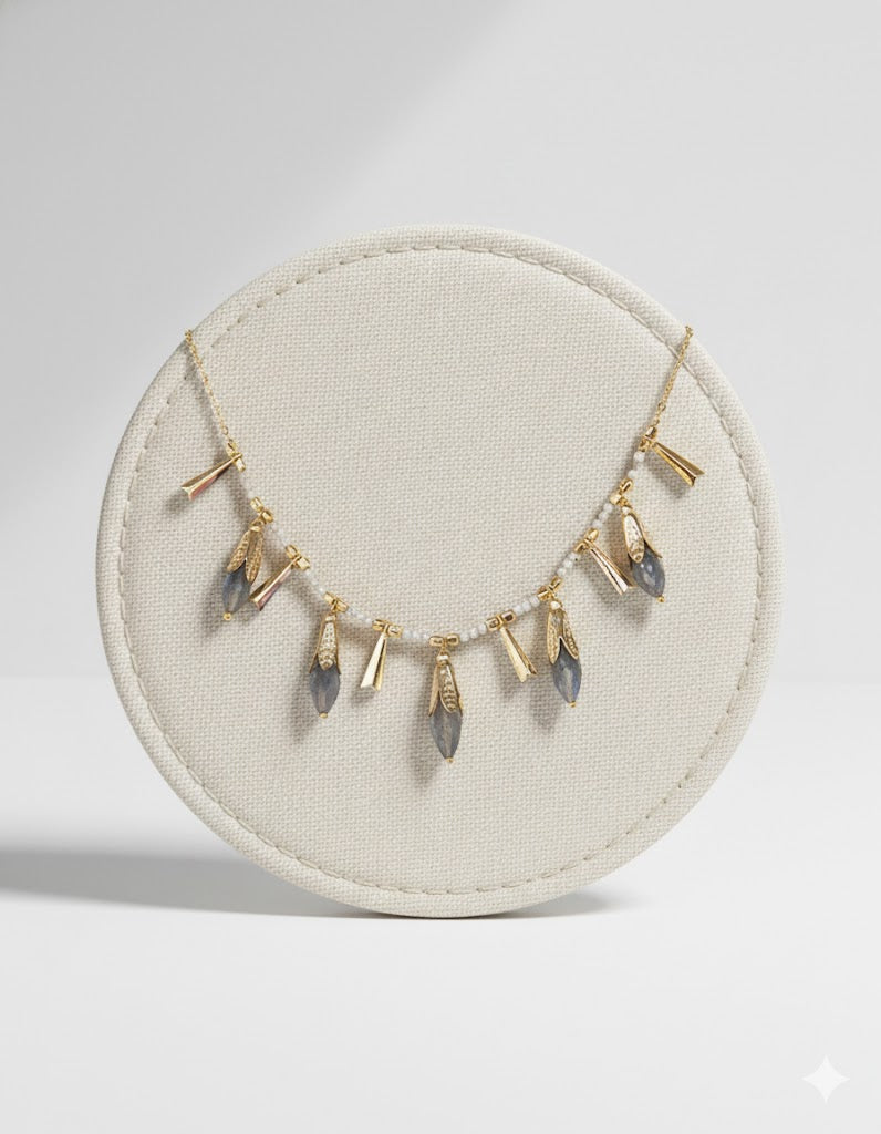 Fine One Necklace: Simple Smoky Quartz Design