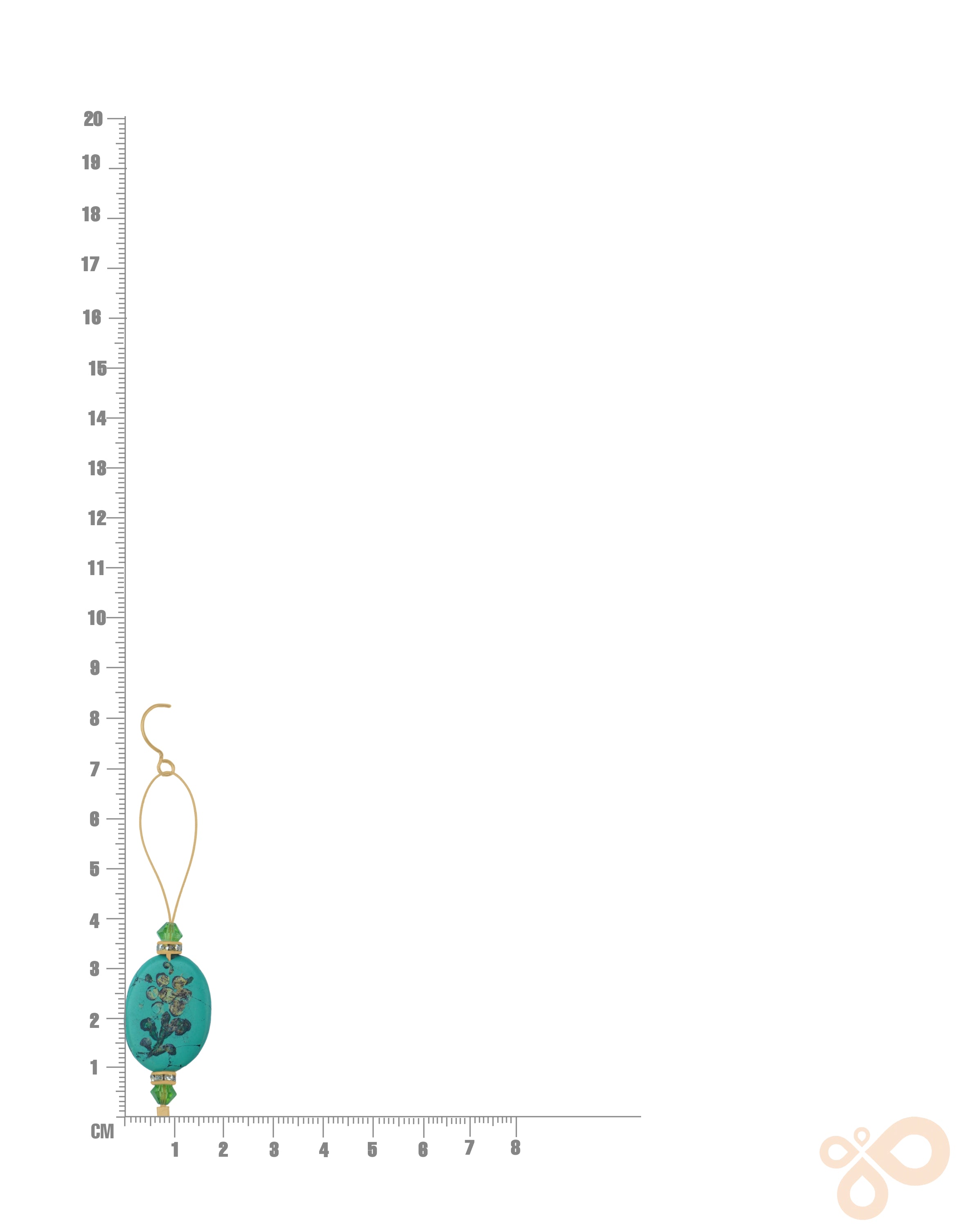 Everyday 18K Gold-Plated Metal Blast Earrings 83mm x 19mm – Lightweight