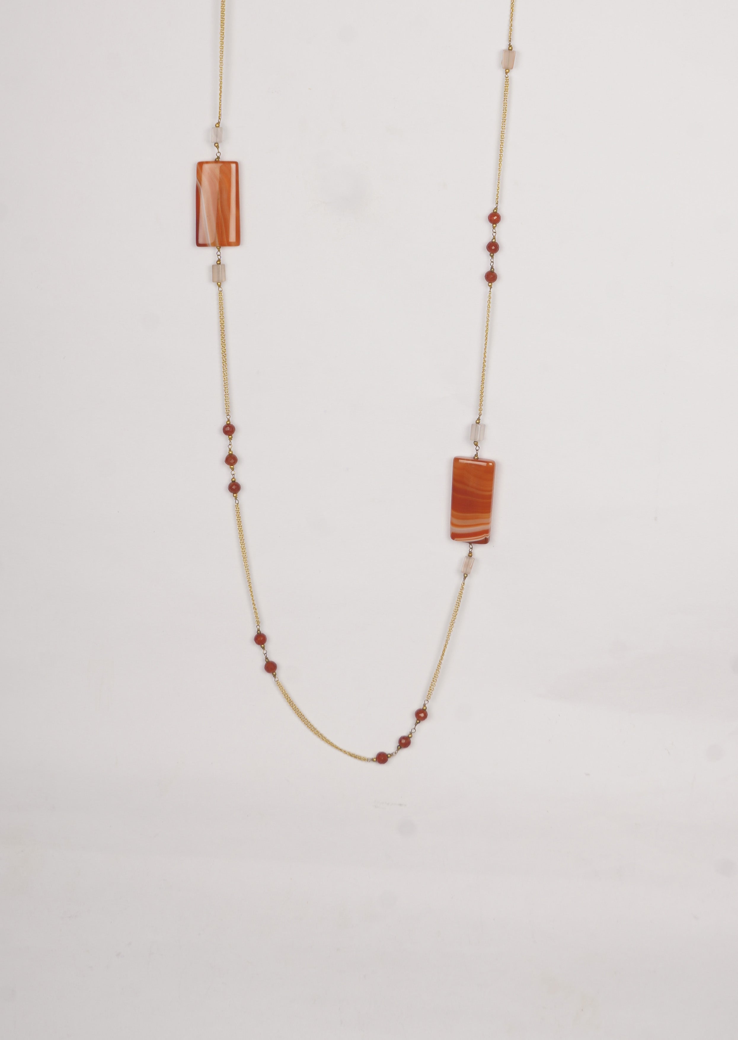 Eternal Flame Long Chain Necklace