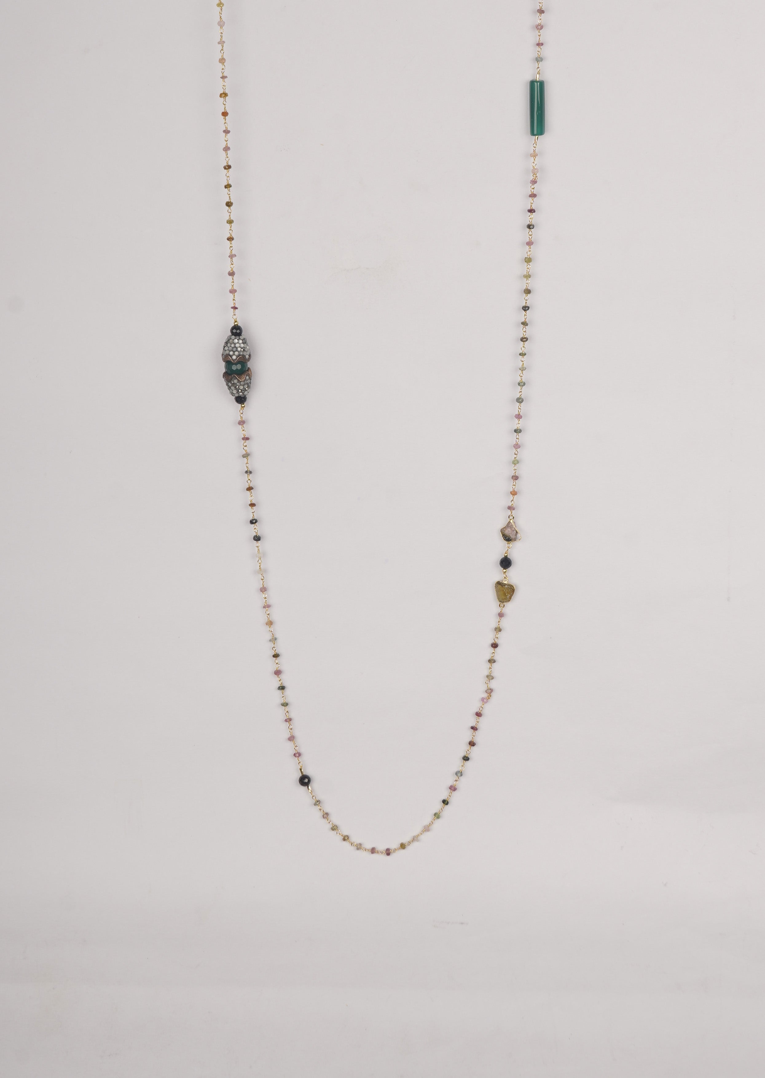 Eternal Gem Symphony Long Chain Necklace