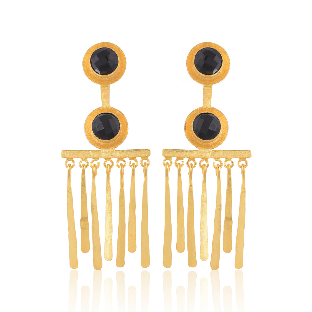 Fringe long Earring