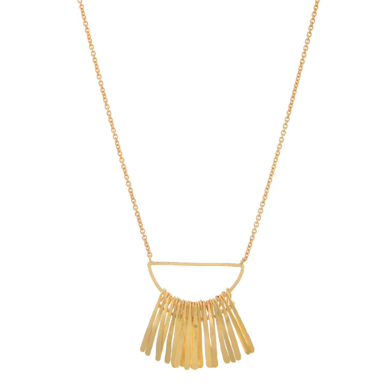 Sun Fringe Necklace