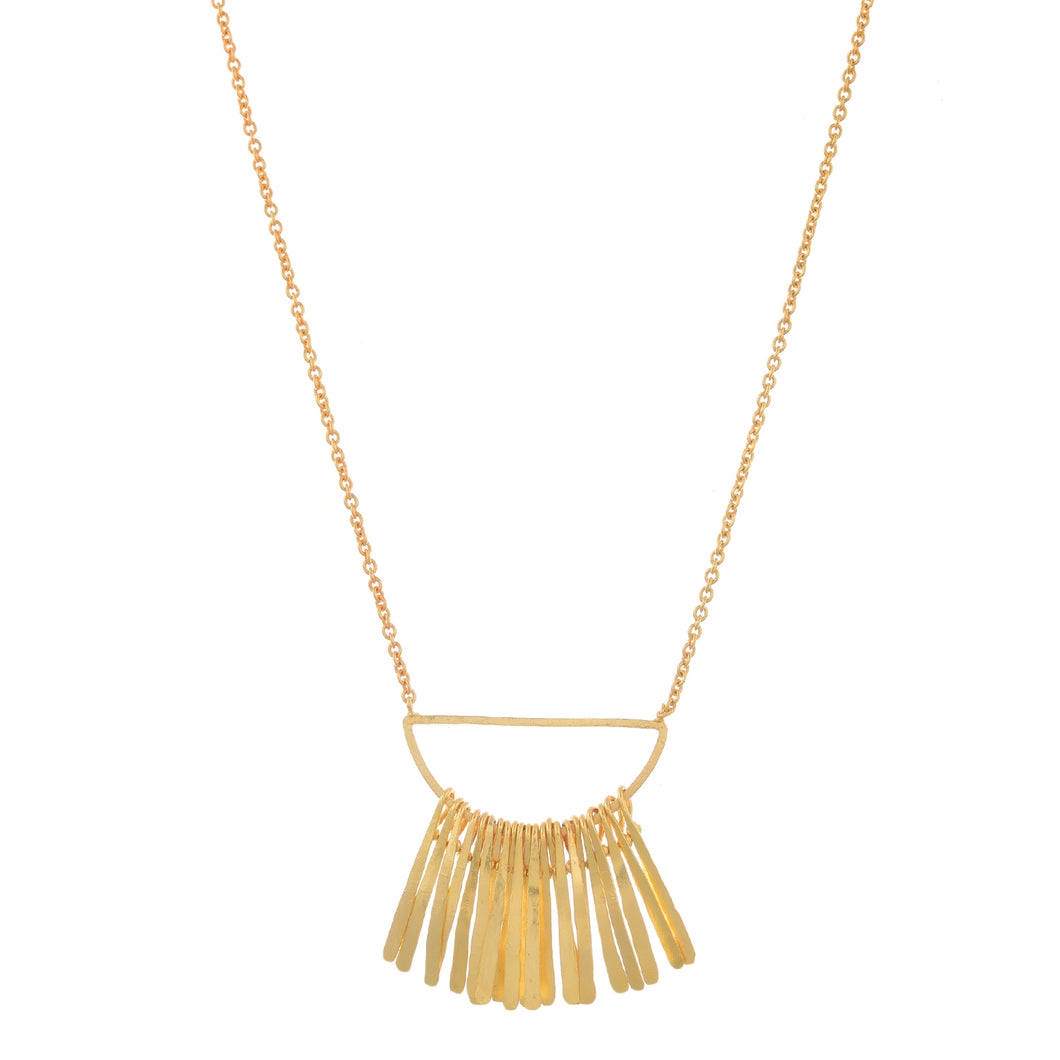 The D Fringe Necklace