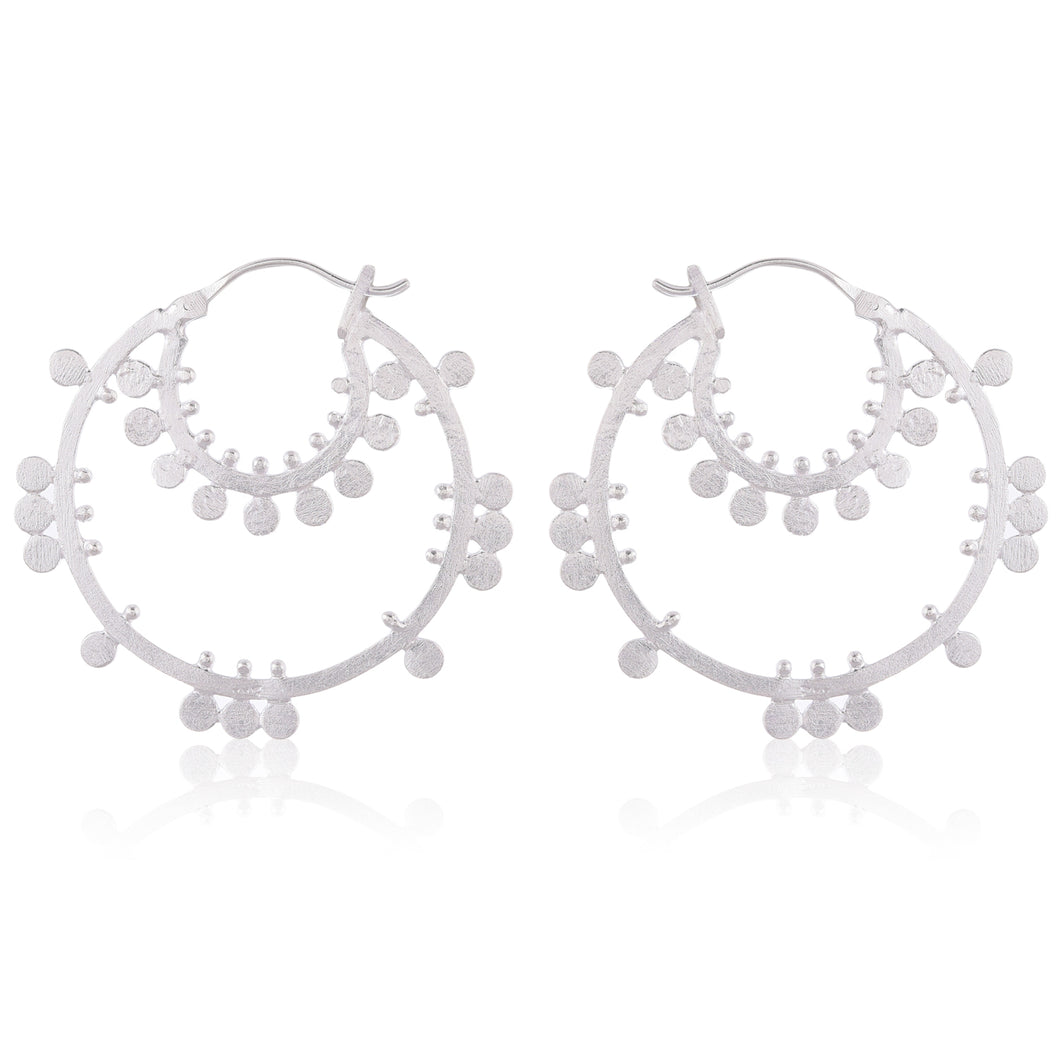 Chandi hoops