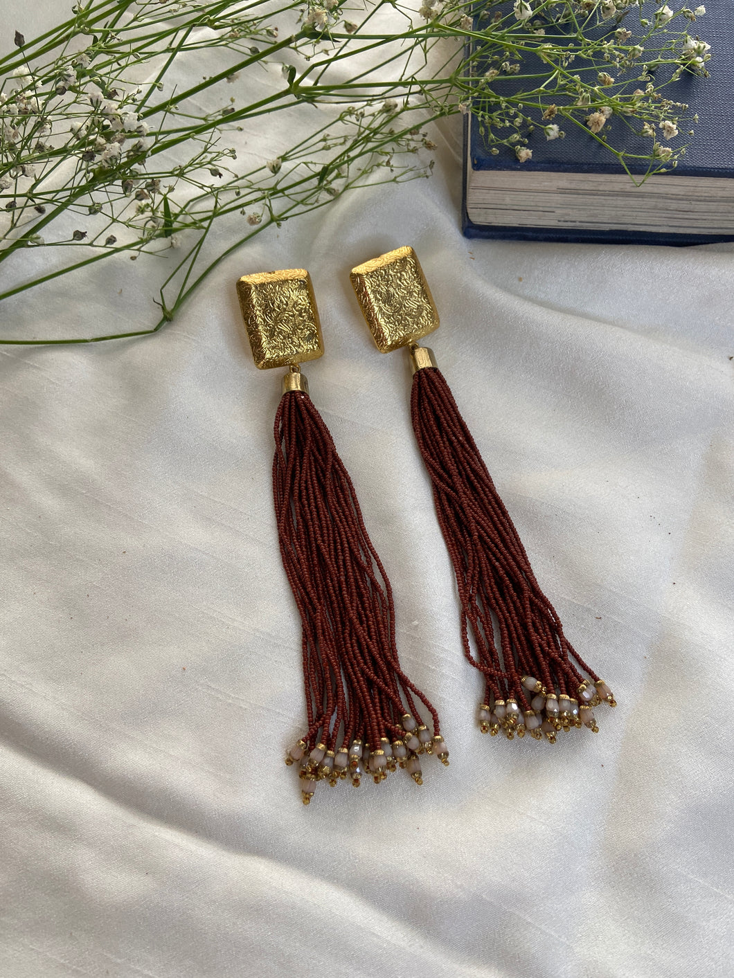 Devlina tassle earrings