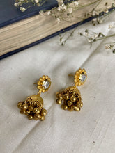 Load image into Gallery viewer, Ghungroo kundan necklace set
