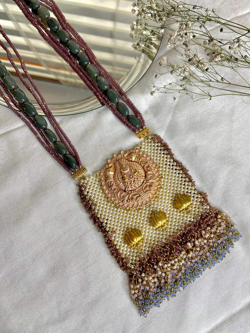 Dilnaz Lotus Necklace