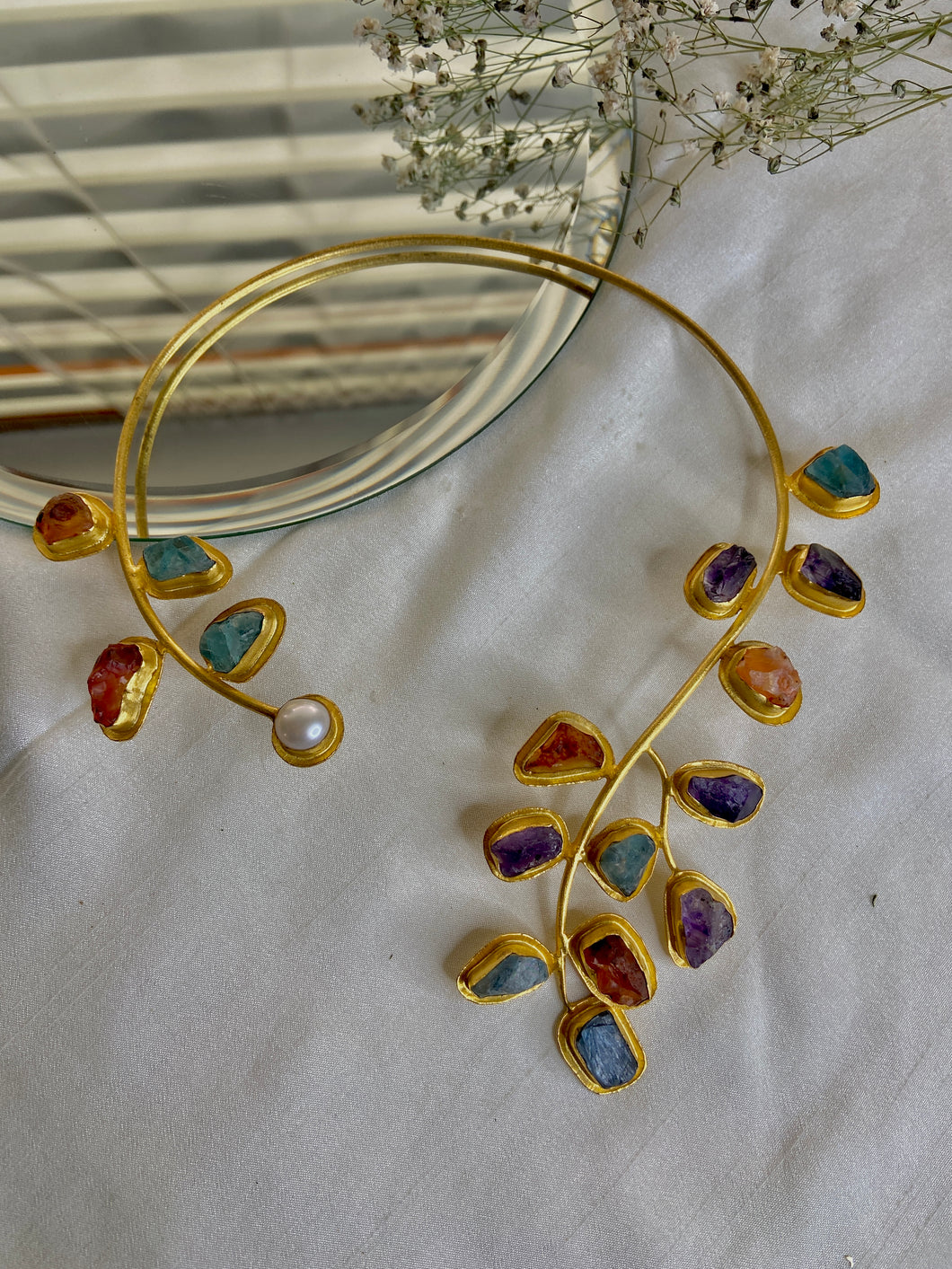 SatRang statement Necklace