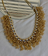 Load image into Gallery viewer, Ghungroo kundan necklace set

