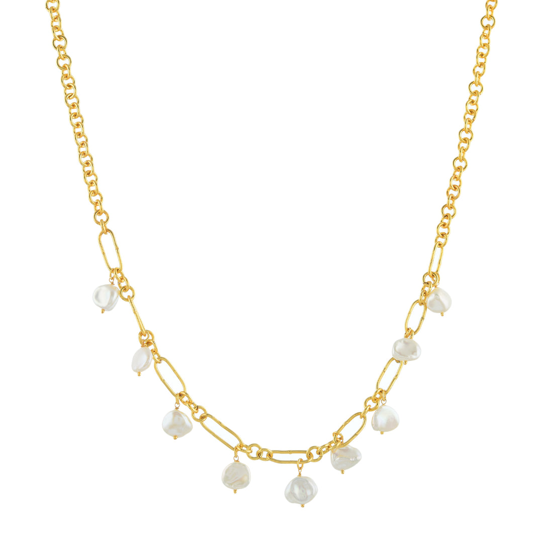 Kali Organic Pearl Necklace