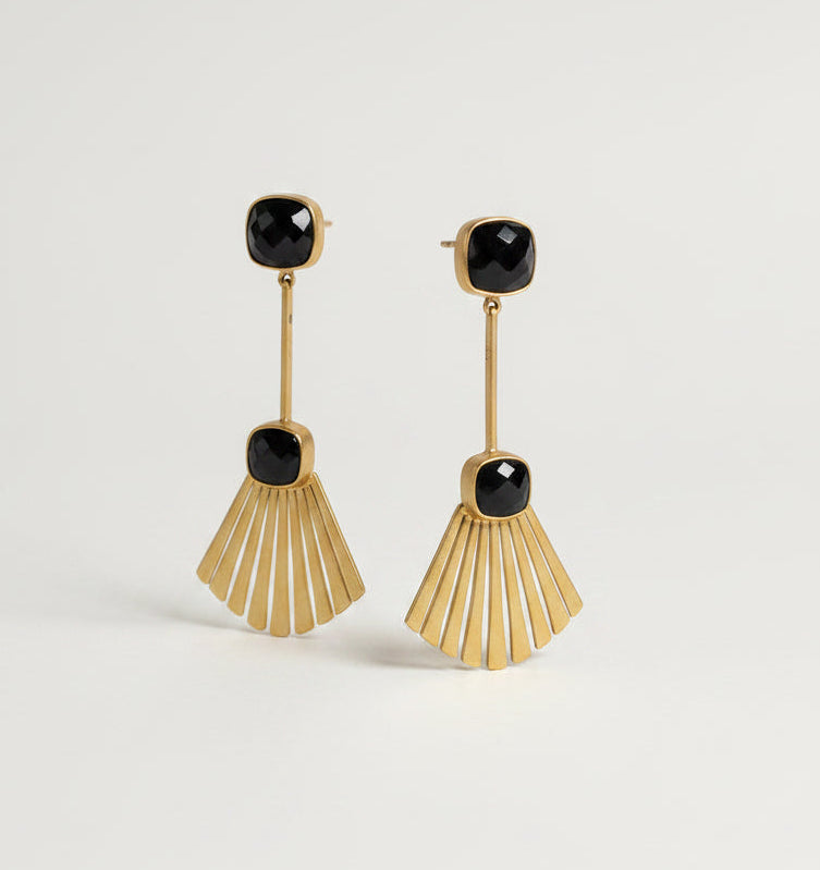 Fringe Fan Earring